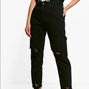 Ripped Boohoo Boyfriend Jeans